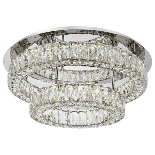 Monroe 2 Tier Led Flush Mount